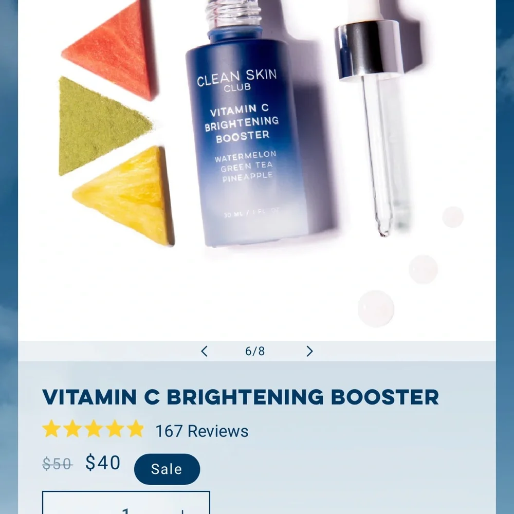 Clean Skin Club brand new